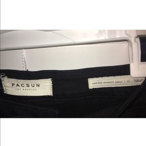 PACSUN high rise skinniest ankle jeans